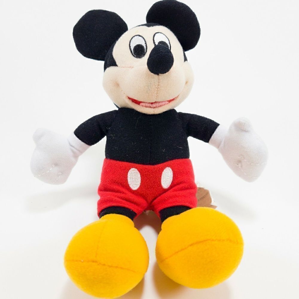 Disney Plushies 9 Inch Mickey Mouse and Nemo Plush
